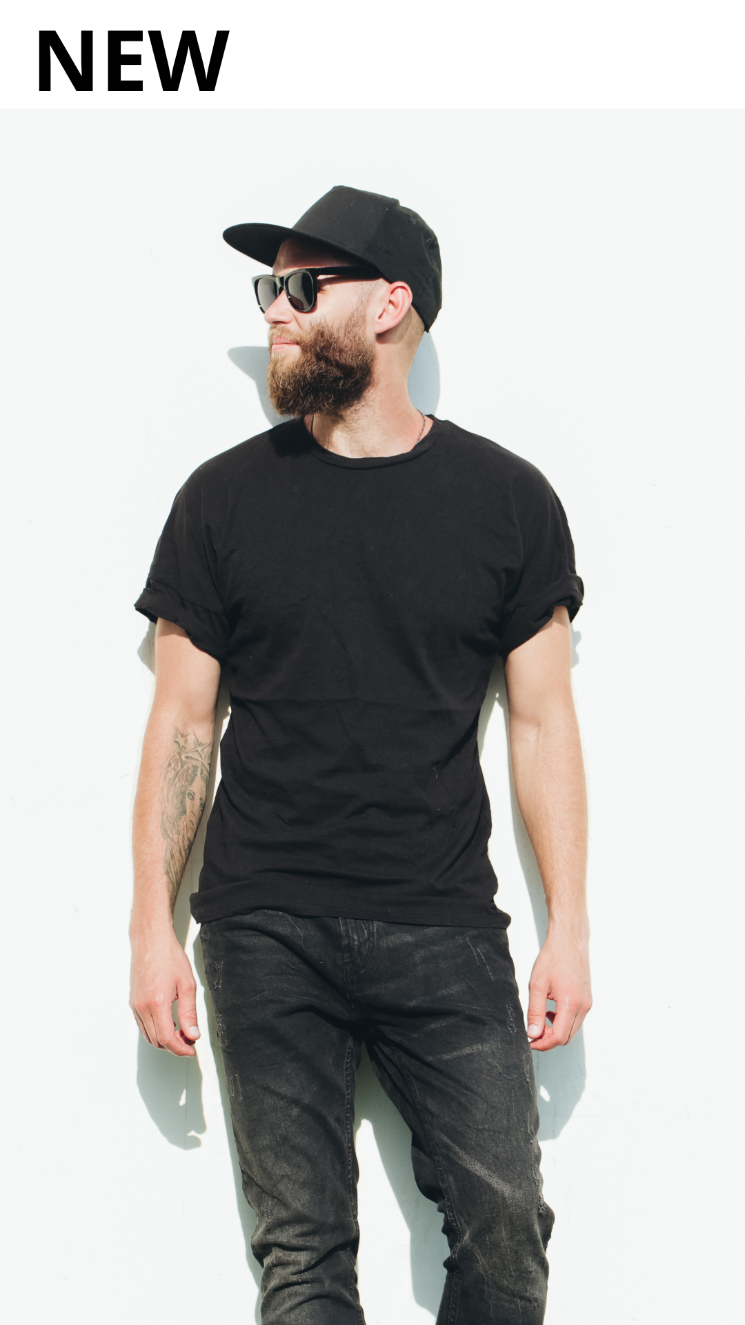 T-shirt Uomo MAISERENO Basic - Manica Corta in Cotone